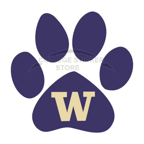Diy Washington Huskies Iron-on Transfers (Wall Stickers)NO.6900